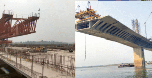 गंगा पर बन रहे दो फोरलेन पुल बिहार&hellip;