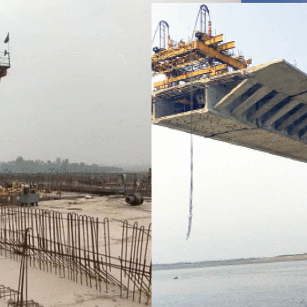 गंगा पर बन रहे दो फोरलेन पुल बिहार&hellip;