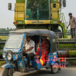 जमुई में ई-रिक्शा और धान काटने वाली मशीन की टक्कर, टोटो चालक की मौत