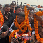 बेगूसराय में पशुपालन एवं डेयरी विकास मंत्री सुरेंद्र मेहता का भव्य स्वागत, कार्यकर्ताओं में दिखा जोश