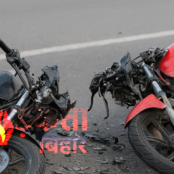 शेखपुरा में 2 बाइकों की आमने-सामने टक्कर, एक&hellip;