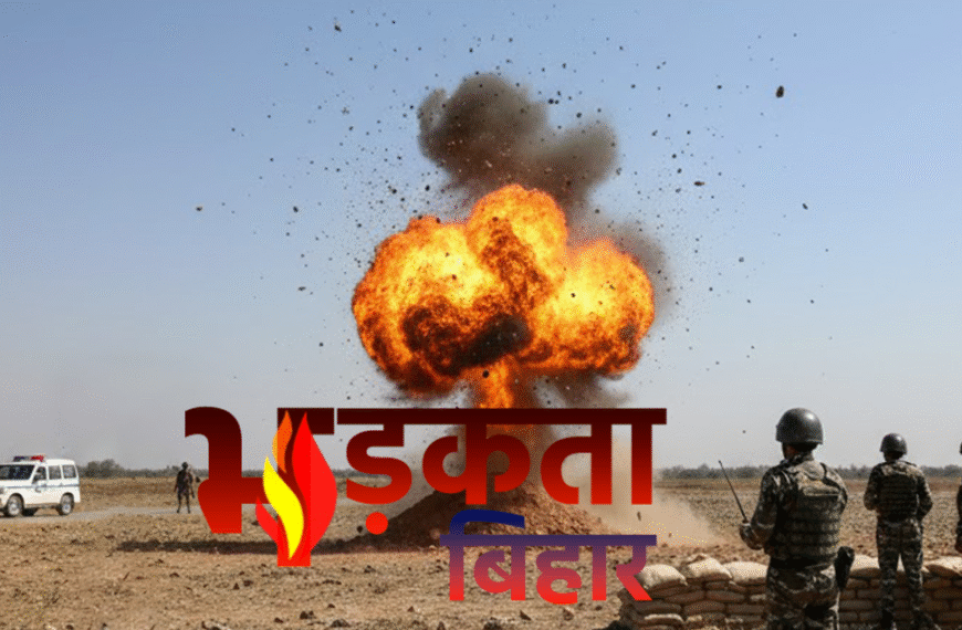 जंगल में छिपाए गए विस्फोटक&hellip;