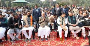 CM नीतीश कुमार ने नवीन सिन्हा पार्क पहुंचकर&hellip;