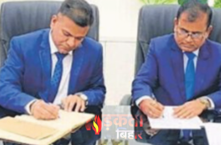 बेगूसराय के नए डीएम श्रीकांत शास्त्री ने संभाला प्रभार, अधूरे प्रोजेक्ट्स को गति देना होगी सबसे बड़ी चुनौती