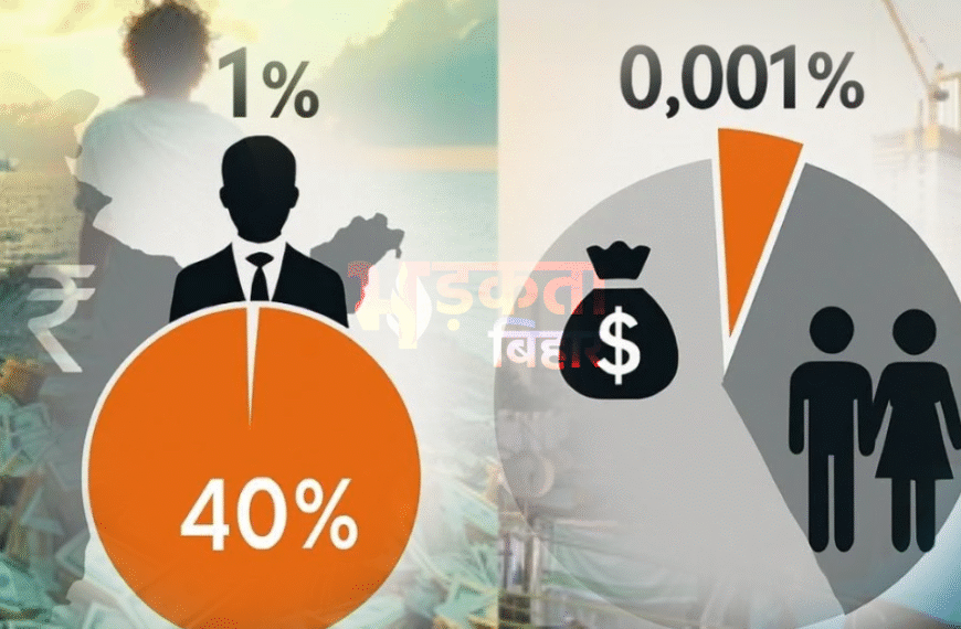 वर्ल्ड इनइक्वलिटी रिपोर्ट: भारत में अमीर-गरीब के बीच खाई चौड़ी, 1% के पास 40% संपत्ति