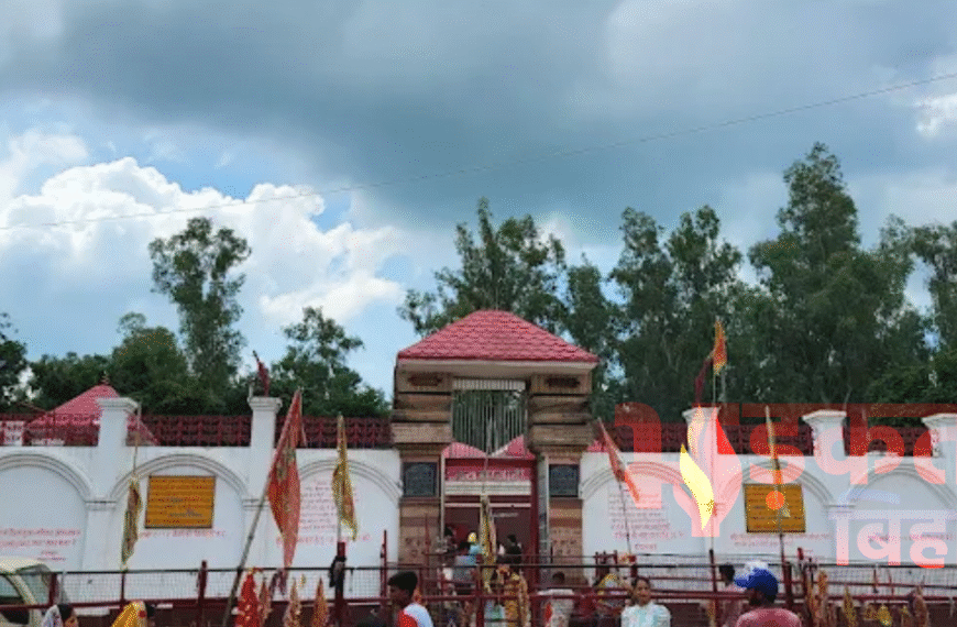 थावे दुर्गा मंदिर में बड़ी चोरी: मां दुर्गा के आभूषण और लॉकर से नकदी ले उड़े चोर, पुलिस जांच तेज