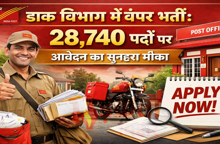 डाक विभाग में बंपर भर्ती:&hellip;