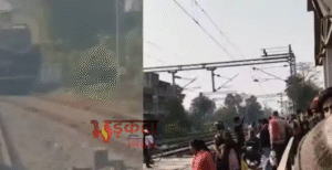 चंद सेकेंड की सूझबूझ से टला बड़ा रेल&hellip;