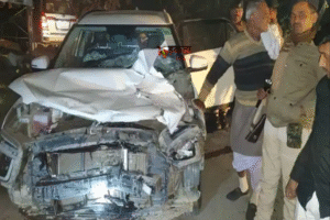 NH-31 पर जदयू विधायक की कार ट्रैक्टर से&hellip;