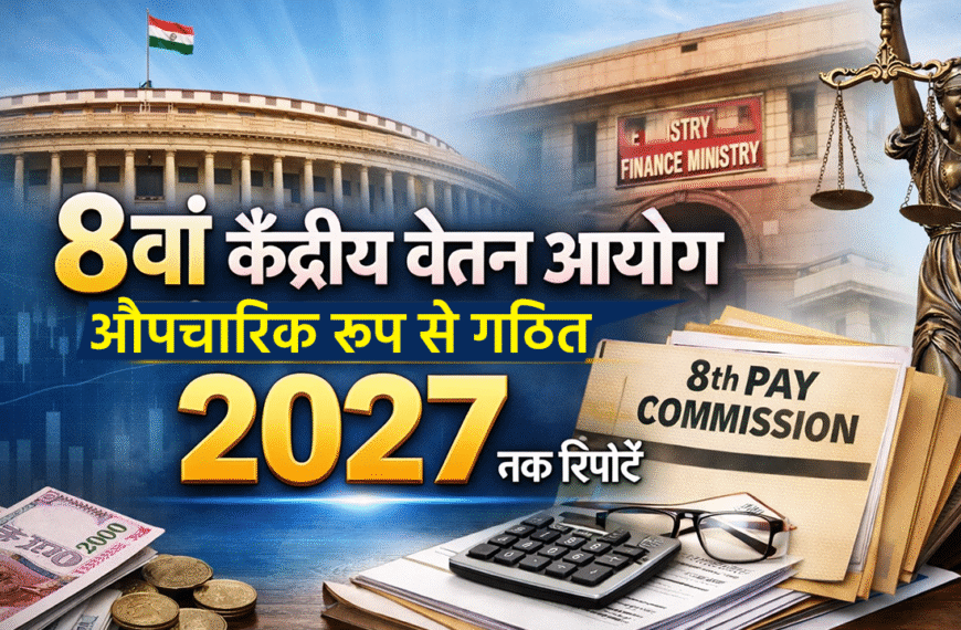 8वां केंद्रीय वेतन आयोग औपचारिक&hellip;