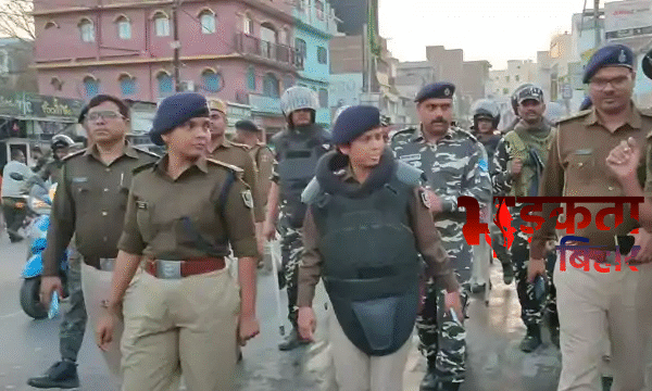 मुजफ्फरपुर में होली से पहले पुलिस का फ्लैग&hellip;