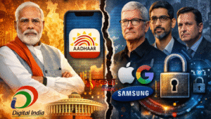 आधार ऐप प्री-इंस्टॉल पर टकराव: डिजिटल सुविधा बनाम&hellip;