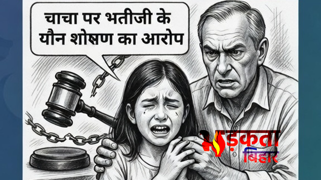 Sheikhpura में चाचा पर भतीजी के यौन शोषण का आरोप, महिला थाने में केस दर्ज