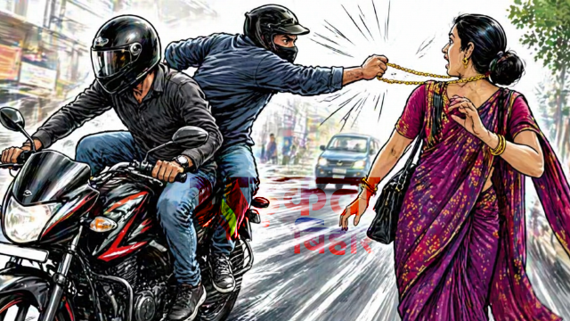 पटना में चेन स्नैचिंग से दहशत: कदमकुआं में महिला से सोने की चेन लूटी, पुलिस पर उठे सवाल