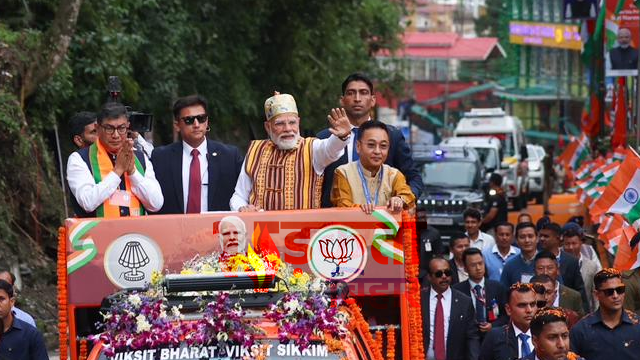सिक्किम के 50वें राज्यत्व वर्ष पर पीएम मोदी, बोले—“पूर्वोत्तर भारत की ‘अष्टलक्ष्मी’”