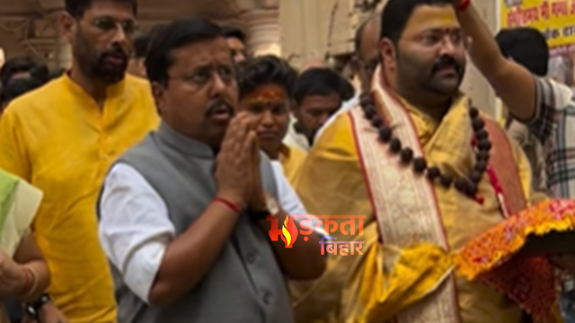 विंध्याचल पहुंचे भाजपा अध्यक्ष नितिन नवीन, मां विंध्यवासिनी के दरबार में किया दर्शन-पूजन, पश्चिम बंगाल चुनाव को लेकर दिया बड़ा बयान