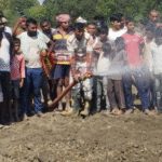 किसानों की तत्परता से टली बड़ी आग की घटना, एक बीघा गेहूं जलकर राख