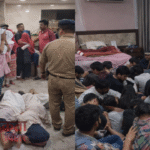 शादी हॉल की आड़ में देह व्यापार का भंडाफोड़, 80 युवक-युवतियां पकड़े गए